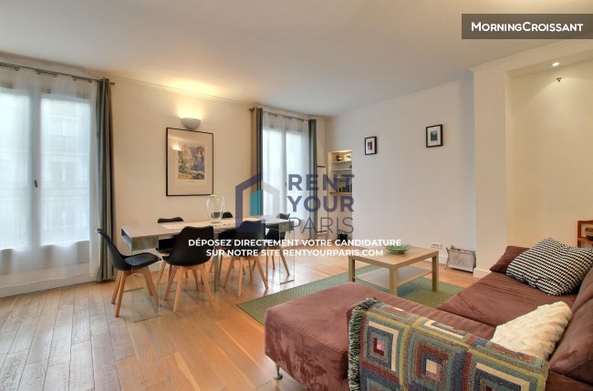 3 pièces-2 chambres