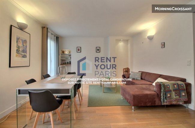 3 pièces-2 chambres