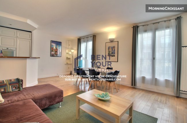 3 pièces-2 chambres
