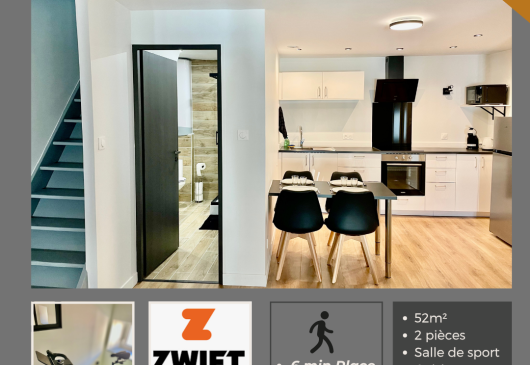 Duplex F2 neuf hyper centre