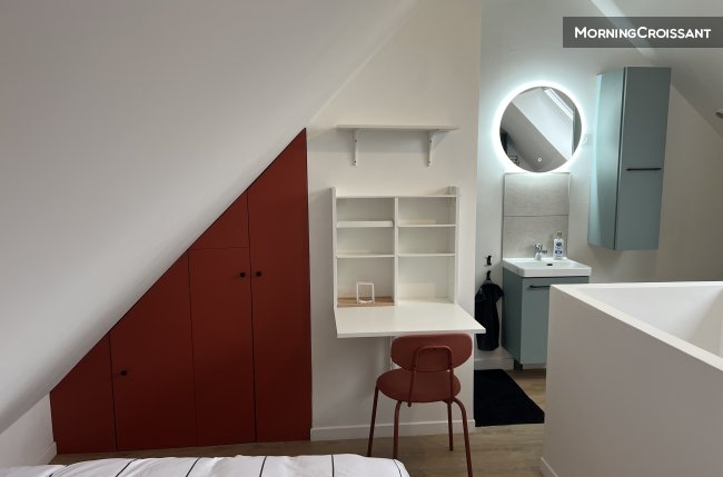 Studio cosy sous les toits