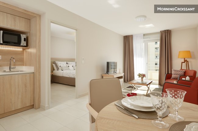 Appartement meublé en résidence