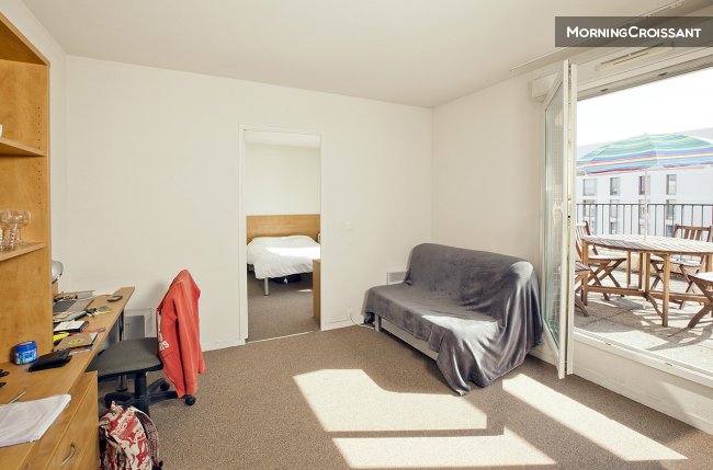 Appartement équipé avec terrasse