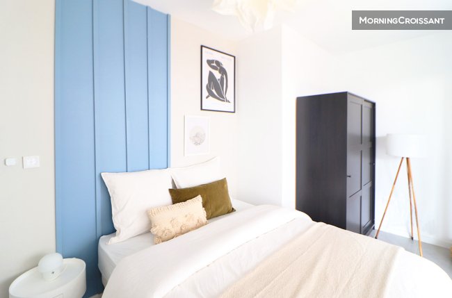 Chambre élégante de 12 m² - ST72