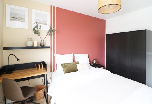 Chambre chaleureuse de 10 m² - ST78