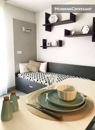 Studio moderne tout équipé