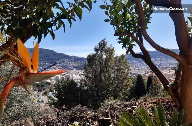 Havre de paix dans Nice, terrasse