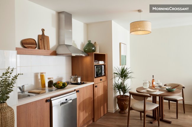 Appartement dans un Hôtel + 55 ans