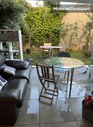 Appart Borely Plage- jardin privé