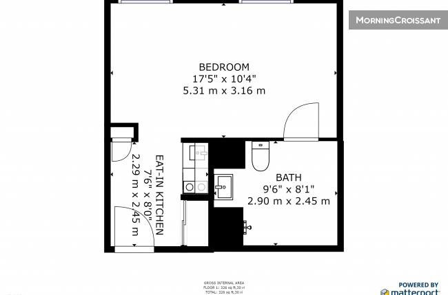 Studio meublé en résidence