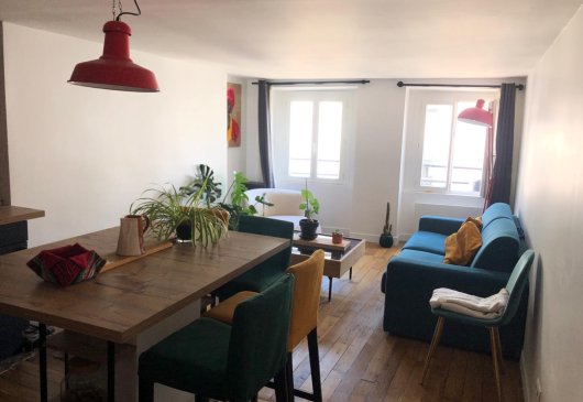 Belleville - Appt refait à neuf 40m