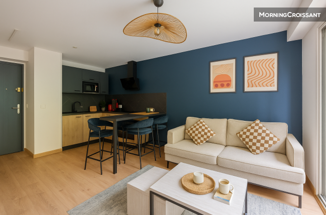 Appart 1 chambre + parking privé