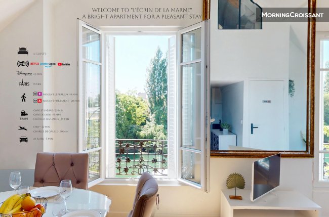 T3 Meublé et Moderne - 2 chambres