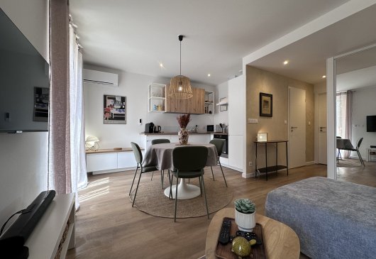 3 Pièces confortables et climatisé