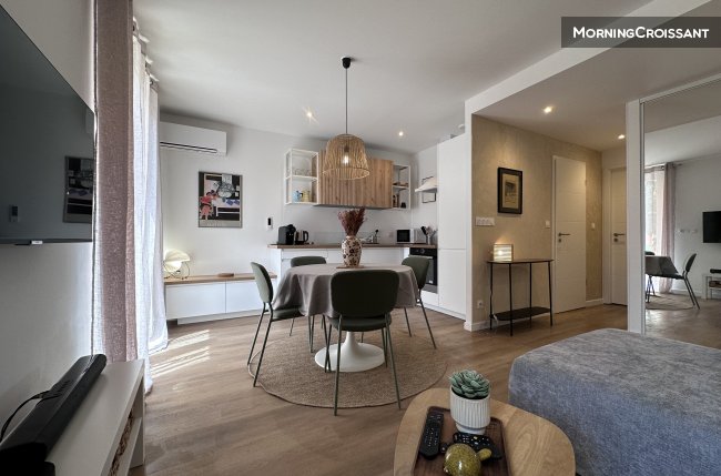 3 Pièces confortables et climatisé