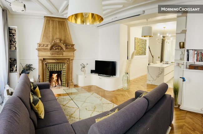 Duplex à Montmartre avec sauna