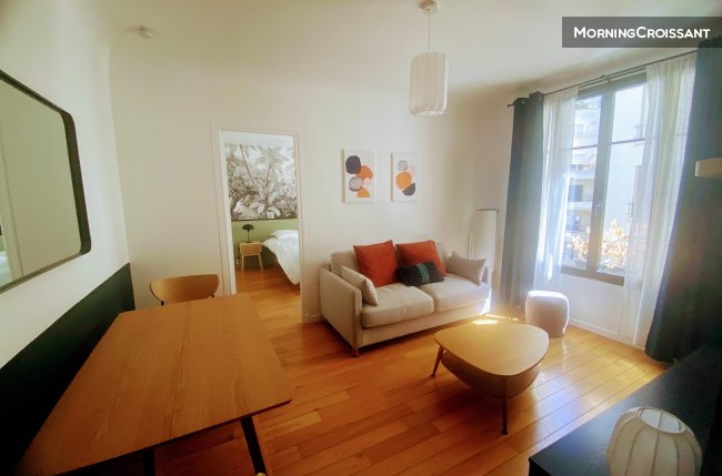 Stylish 1BR Boulogne Nord-Paris16
