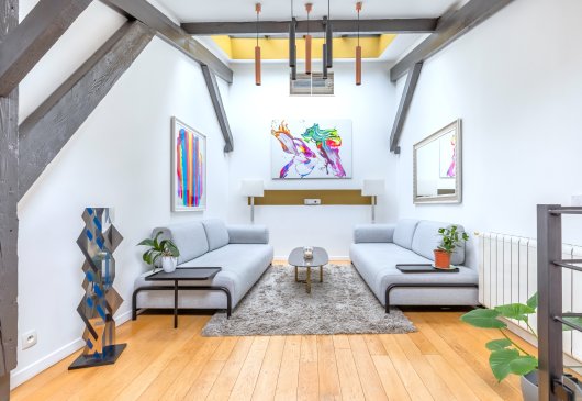 Loft d'exception aux Batignolles
