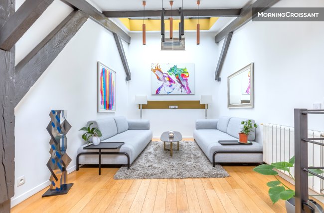 Loft d'exception aux Batignolles