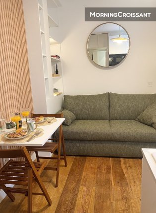 Studio 5* avec services - Paris 17e