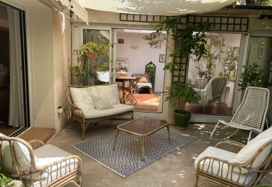 Toulon T3 meublé jardin 100m plage