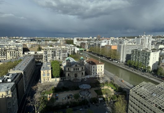Gratte-ciel vue sur La Villette