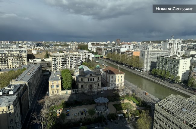 Gratte-ciel vue sur La Villette