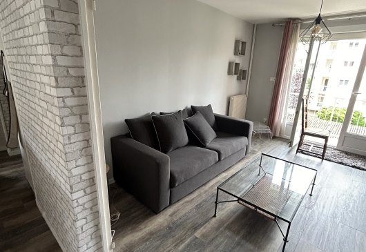 Appartement F3 meublé à louer