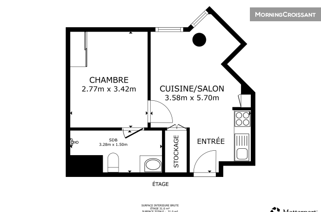 Appartement en résidence neuve