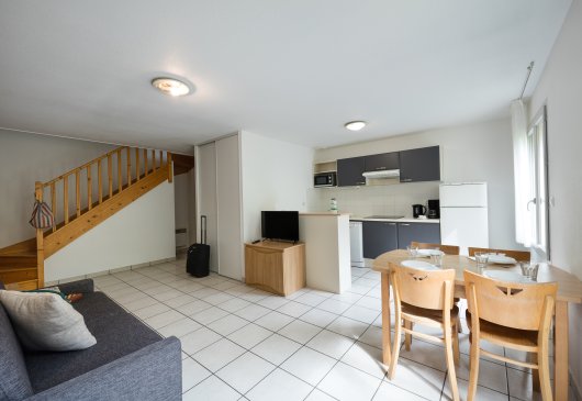 Appartement T3 (2 chambres) meublé
