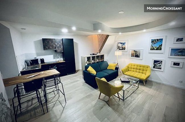 T3 duplex meublé  proche Lyon