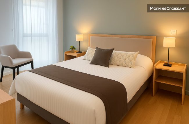 Appartement équipé en résidence