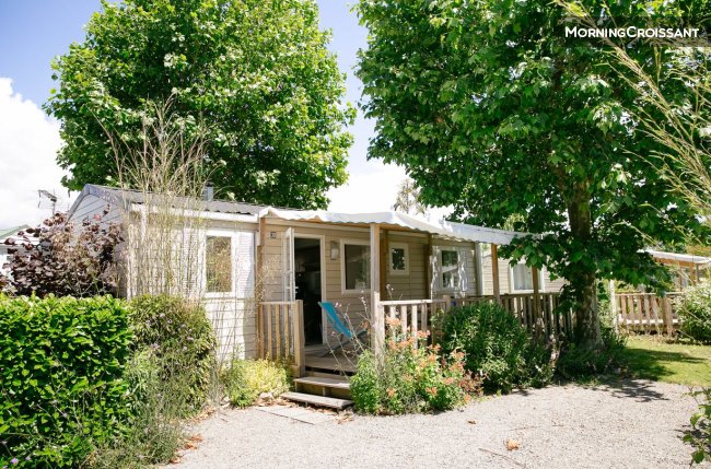 Mobil-home 2 ch 1 sdb 1 cuisine