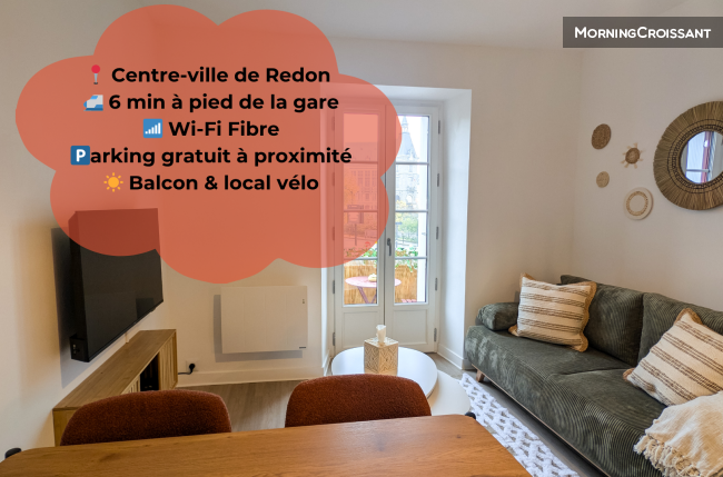 Terra Redon - T2 meublé inclus