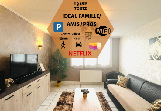 Beau T3 5min du centre-hôpital