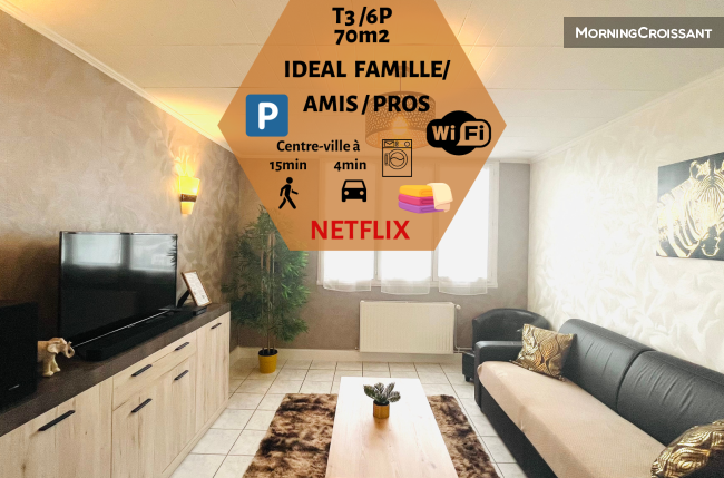 Beau T3 5min du centre-hôpital