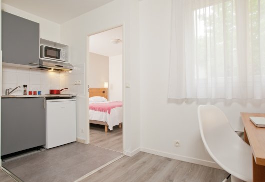 2 Pièces meublé en résidence