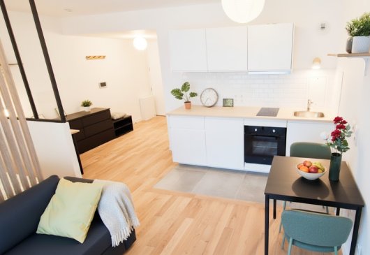 Nouveau studio spacieux terrasse