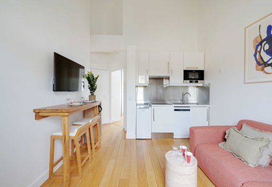 Appartement Moderne-1BR-4P-Suresnes