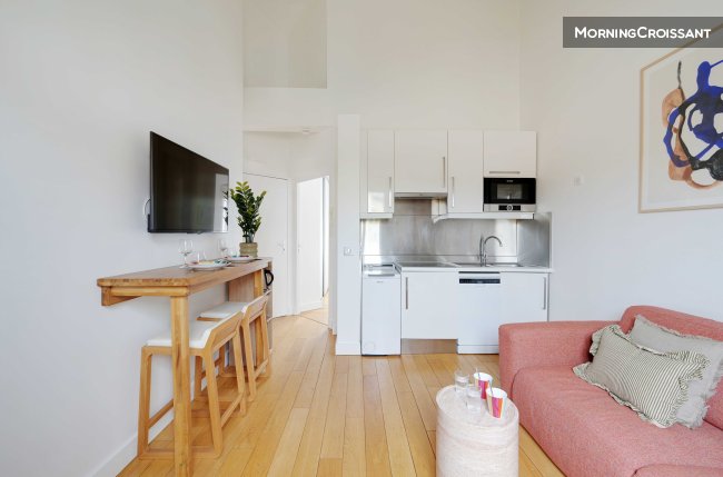 Appartement Moderne-1BR-4P-Suresnes