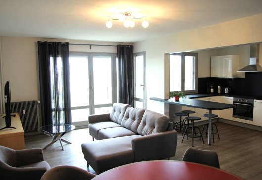 T3 meublé, centre ville, belle vue