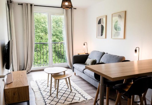 T2 confortable à 5 min de Honfleur