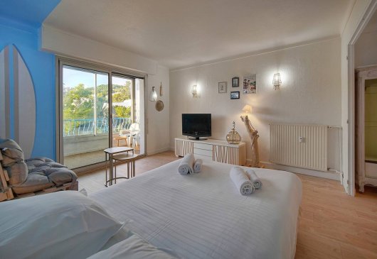 Studio rénové - Clim - Vue mer