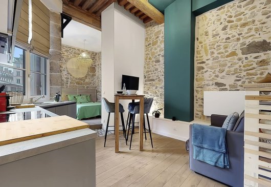 Studio meublé et équipé - Lyon 1