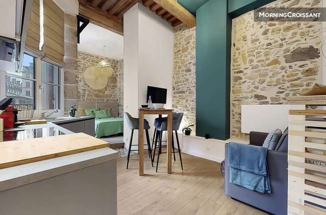 Studio meublé et équipé - Lyon 1