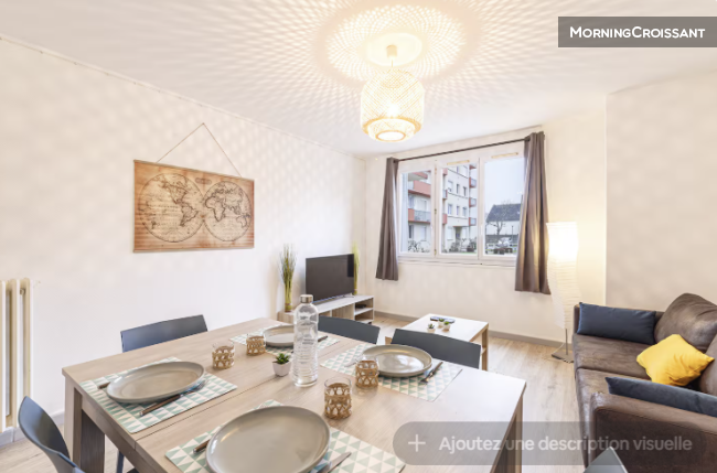 Appartement meublé 85 m²