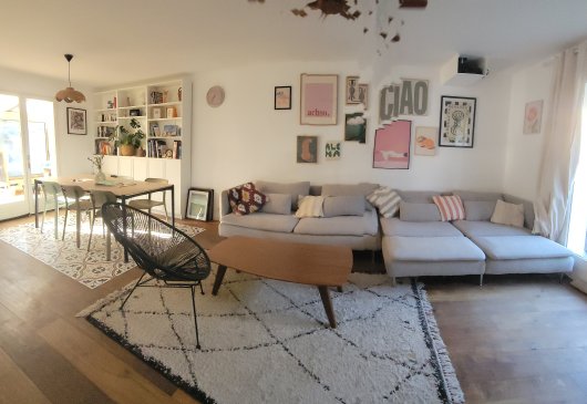 Maison 3 chambres et jardin