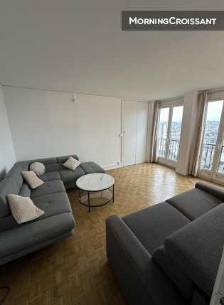 Appartement tout équipé avec vue