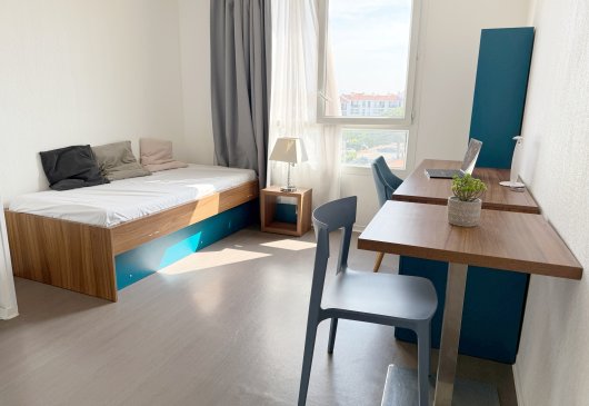 Studio équipé en résidence