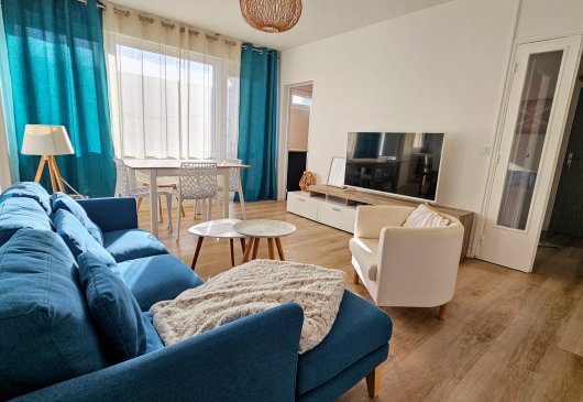 4 chambres -balcon - tram - parking